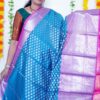 Soft Banarasi Silk Saree With Kanchi Boaders With Contrast Blouse Cs12
